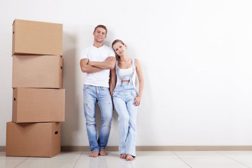 Movers working on a residential relocation in Chelsea