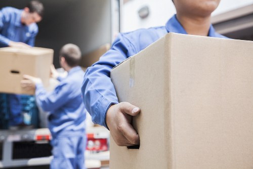 Removal team preparing a Chelsea home move with careful packing