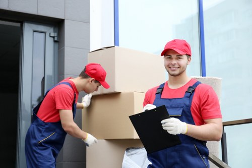 Management reviewing annual modern slavery risk controls in removals