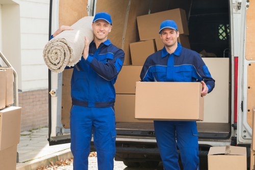 Moving truck service for Chelsea residential streets