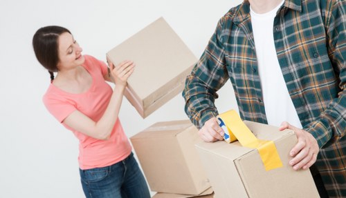 Residential removal service for a Chelsea townhouse move