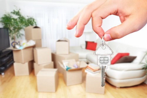 Careful loading by removal specialists in Chelsea