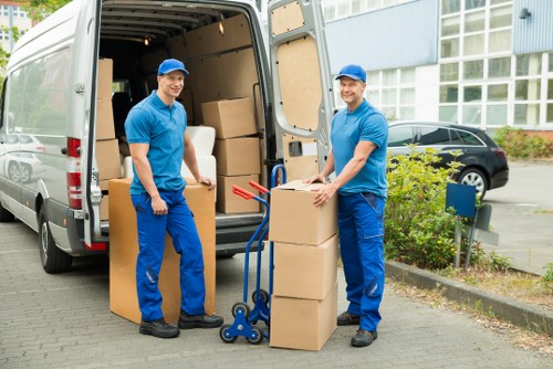Chelsea removals staff promoting ethical practice and reporting awareness