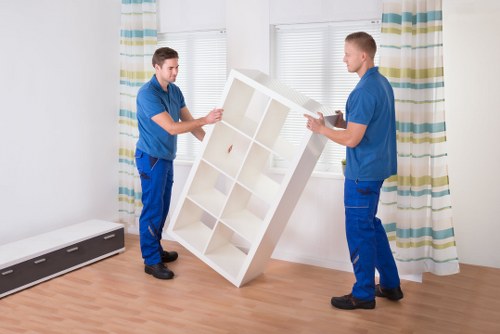 Packing and transport support for a Chelsea removal job