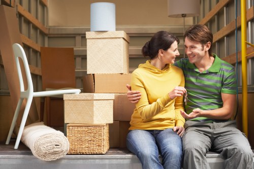 Collection of bulky furniture from a Chelsea flat